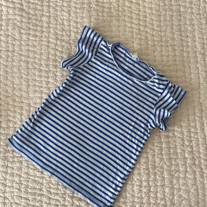 J Crew Flutter Sleeve Tee